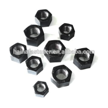 A194 Gr. 8m Heavy Hexagon Nut, hexagon zinc-plated nut, black hex nut